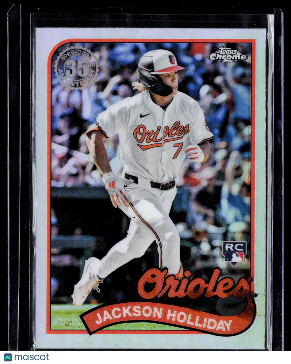 2024 Topps Chrome 1989 Topps Baseball Jackson Holliday #89CU-3 RC