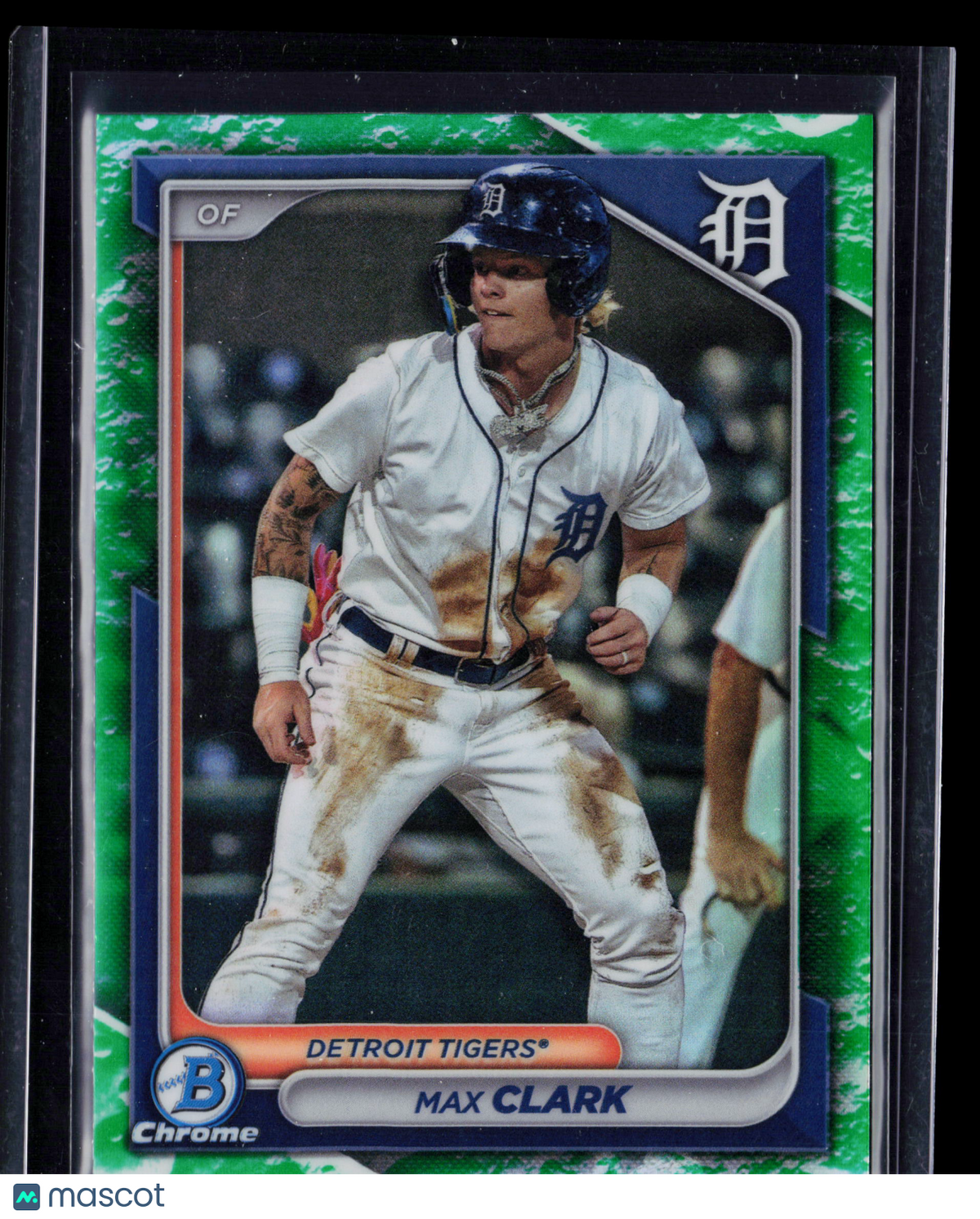 2024 Bowman Chrome Max Clark #BCP-74 Green Grass Refractor