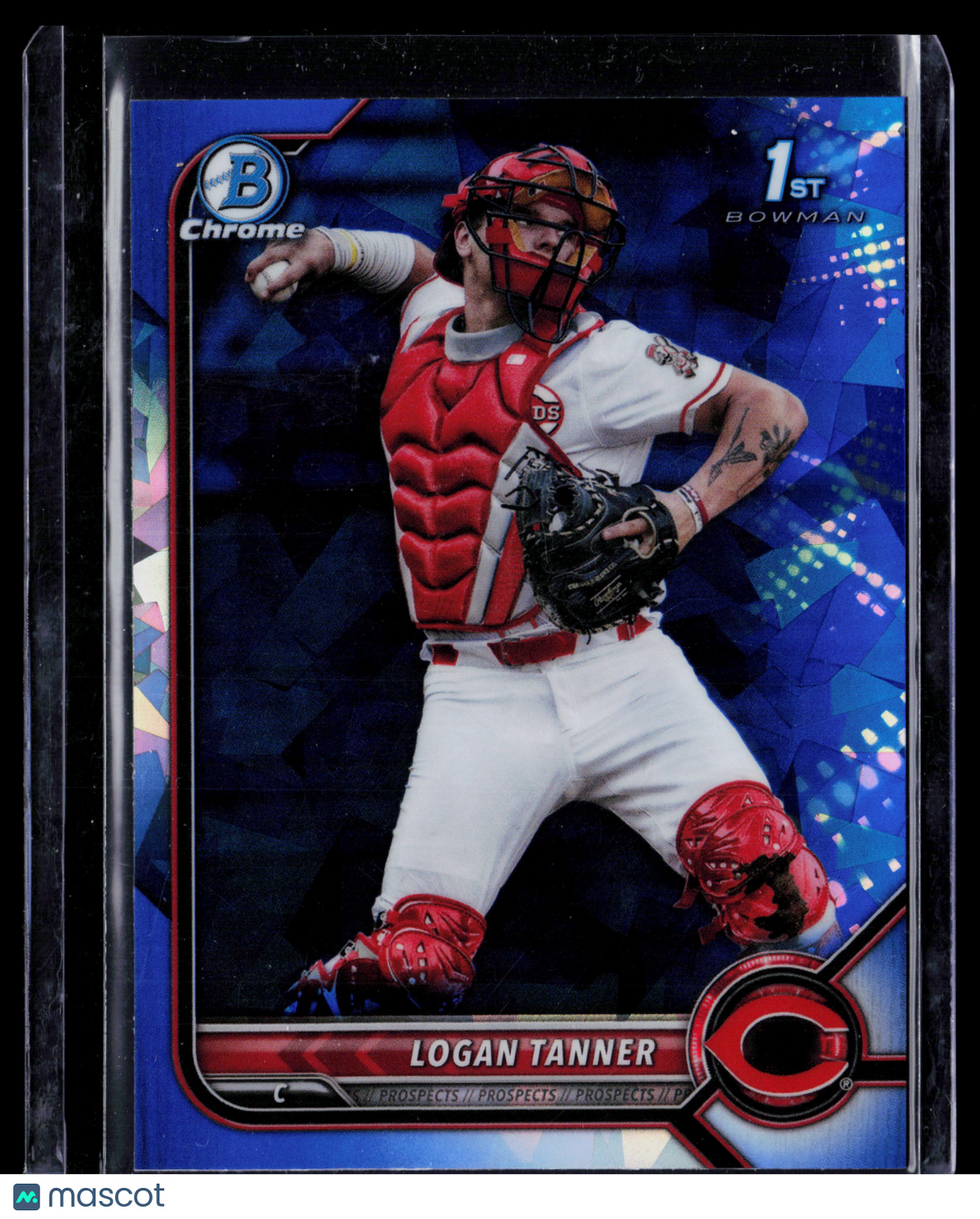2022 Bowman Draft Sapphire Edition Logan Tanner #BDC-55