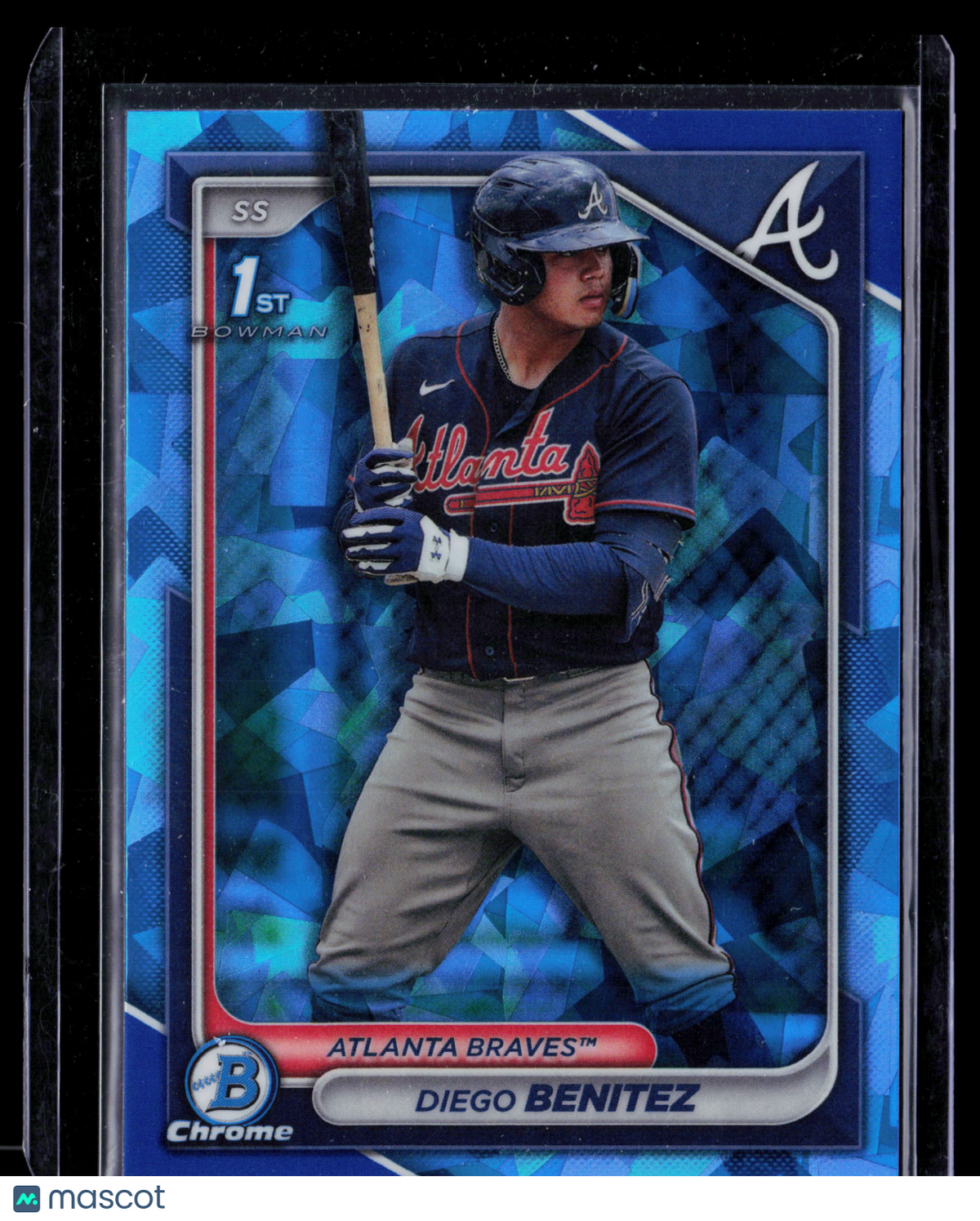2024 Bowman Chrome Diego Benitez #BCP-39 Sapphire