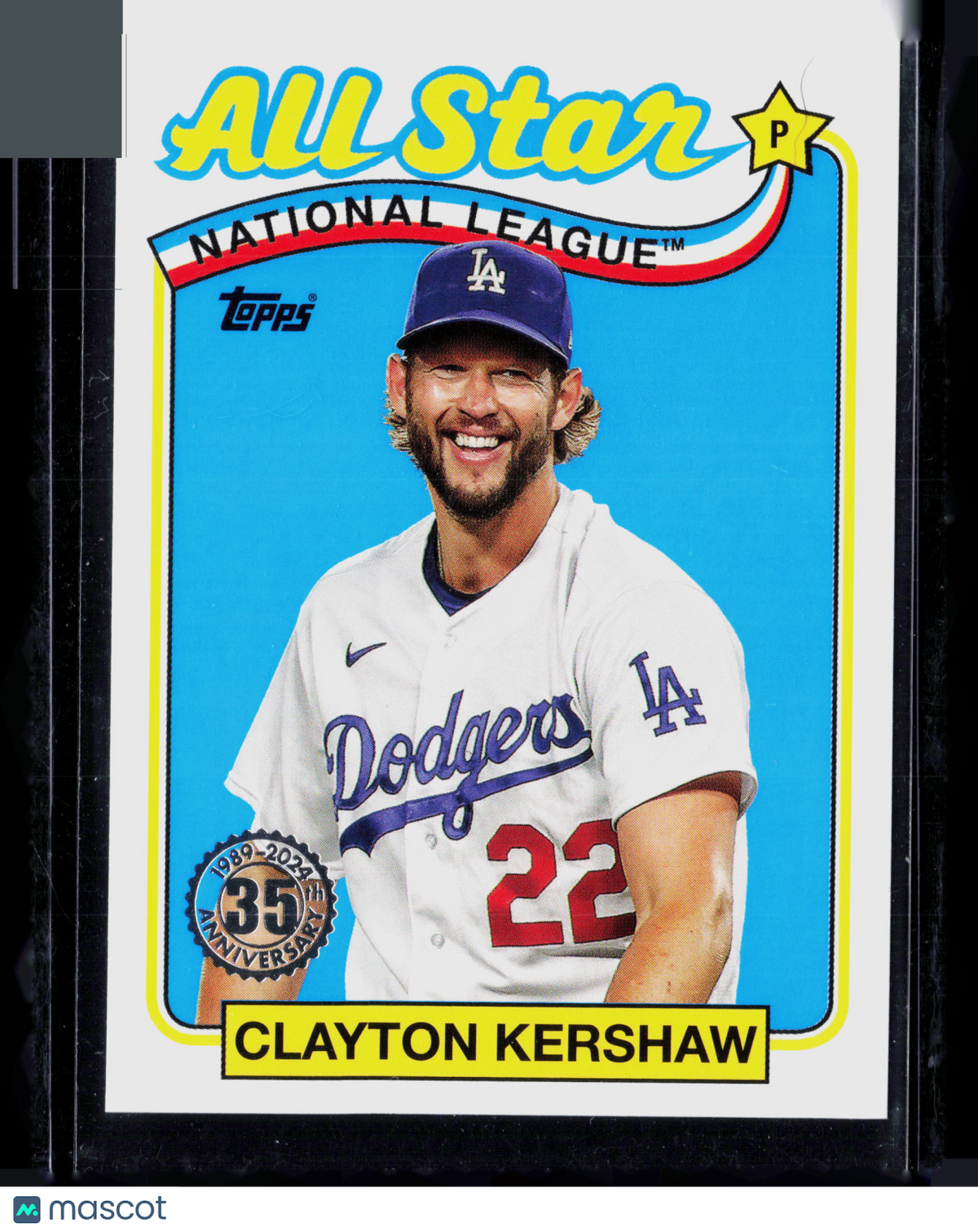 2024 Topps 1989 Topps Baseball All-Star Clayton Kershaw #89ASB-49
