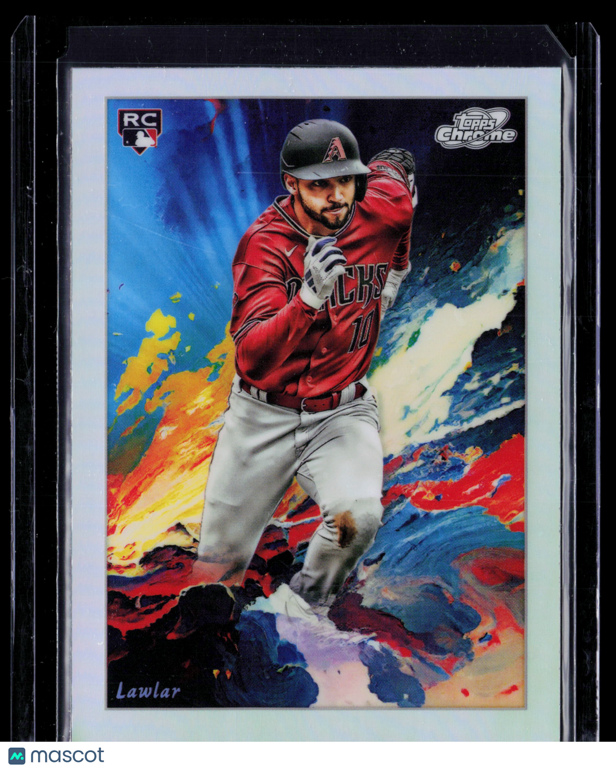 2024 Topps Chrome Stroke of Genius Jordan Lawlar #STN-4 RC