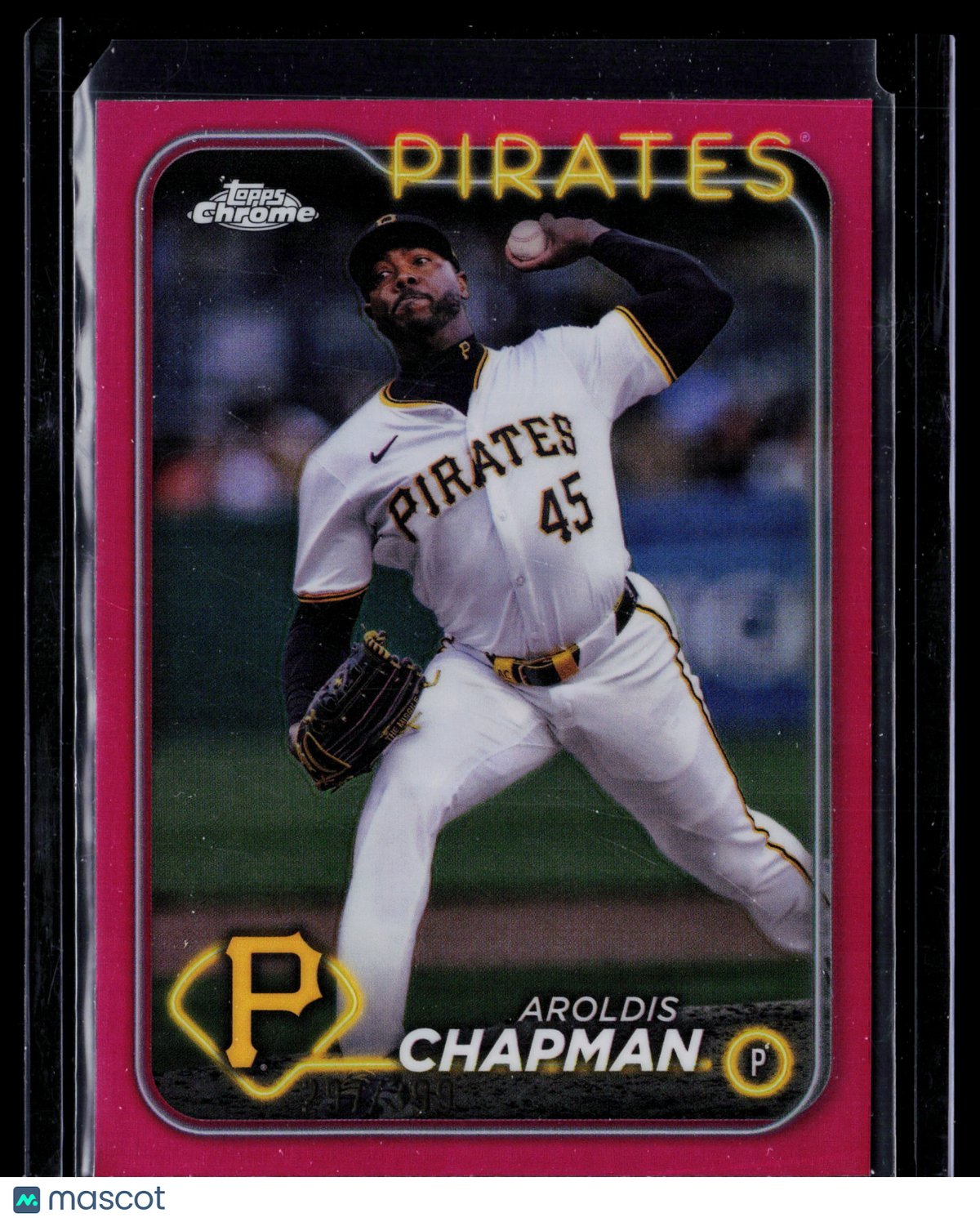 2024 Topps Chrome Update Aroldis Chapman #USC6 Pink Refractor