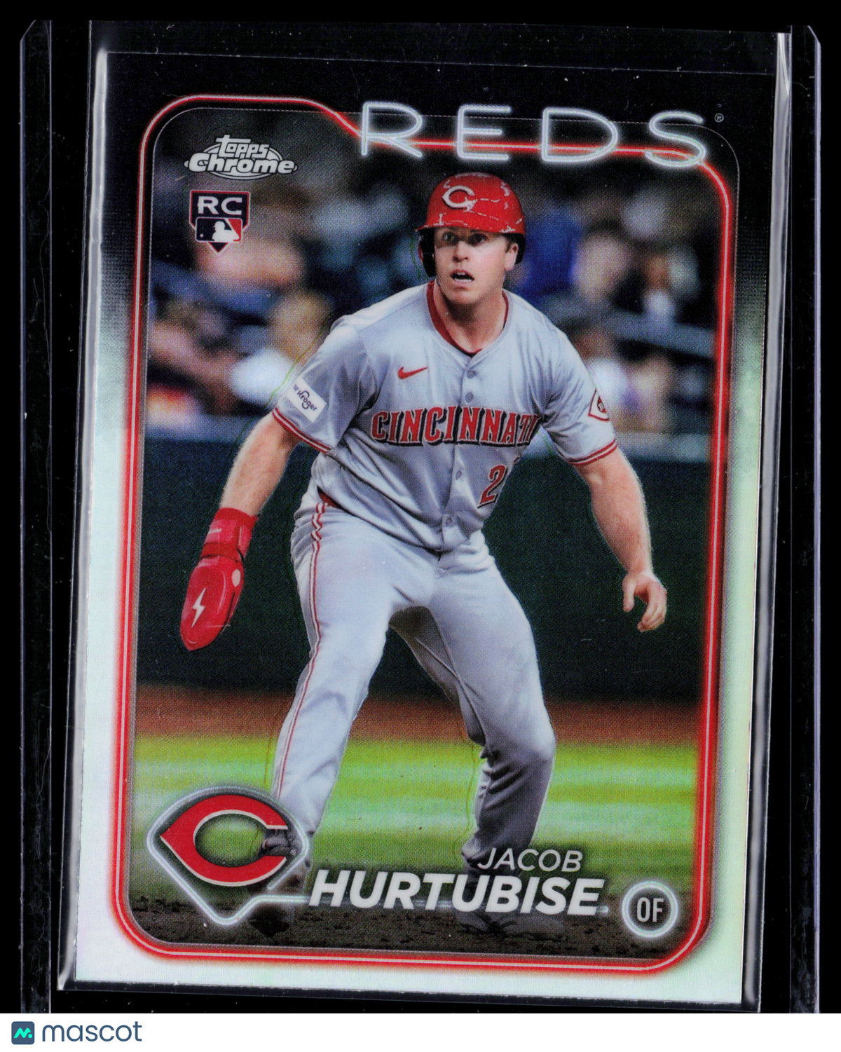 2024 Topps Chrome Update Jacob Hurtubise #USC141 Refractor RC