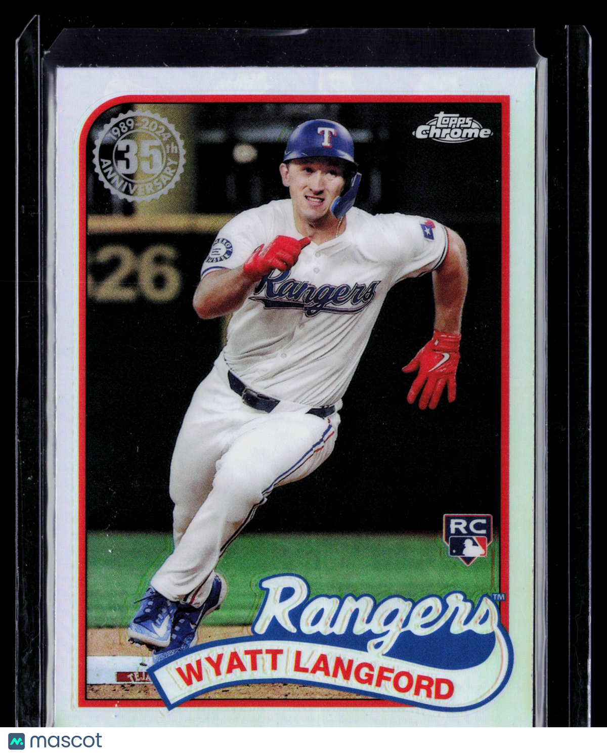 2024 Topps Chrome 1989 Topps 35th Anniversary Wyatt Langford #89CU-2 RC
