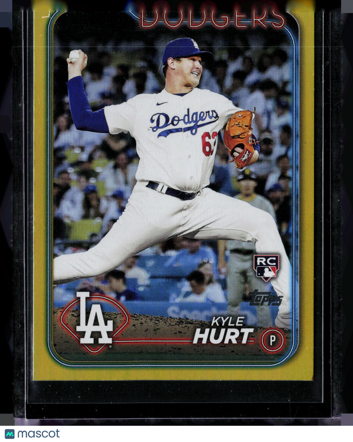 2024 Topps Series Two Kyle Hurt #583 Yellow RC