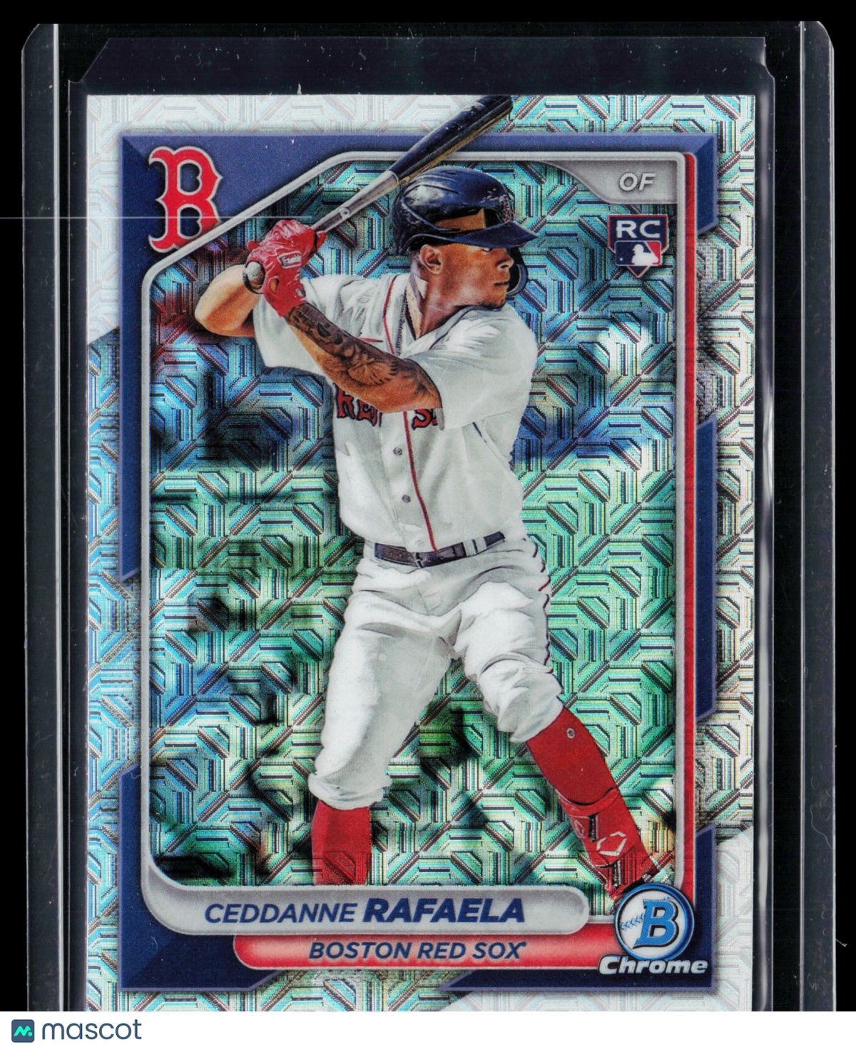 2024 Bowman Chrome Mega Box Ceddanne Rafaela #84 Mojo Refractor RC