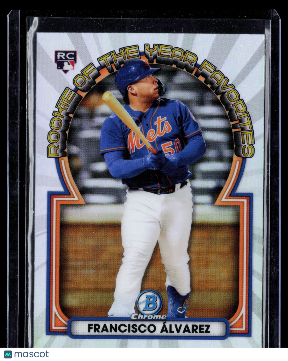 2023 Bowman Chrome Rookie of the Year Favorites Francisco Álvarez #ROYF-2 RC