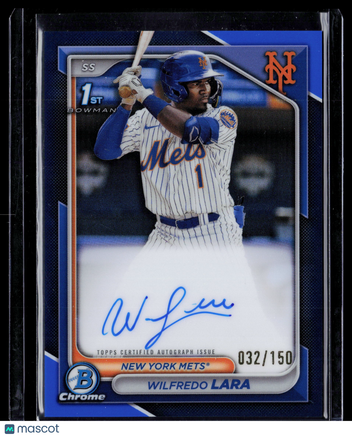 2024 Bowman Chrome Wilfredo Lara #CPA-WL Blue 032/150