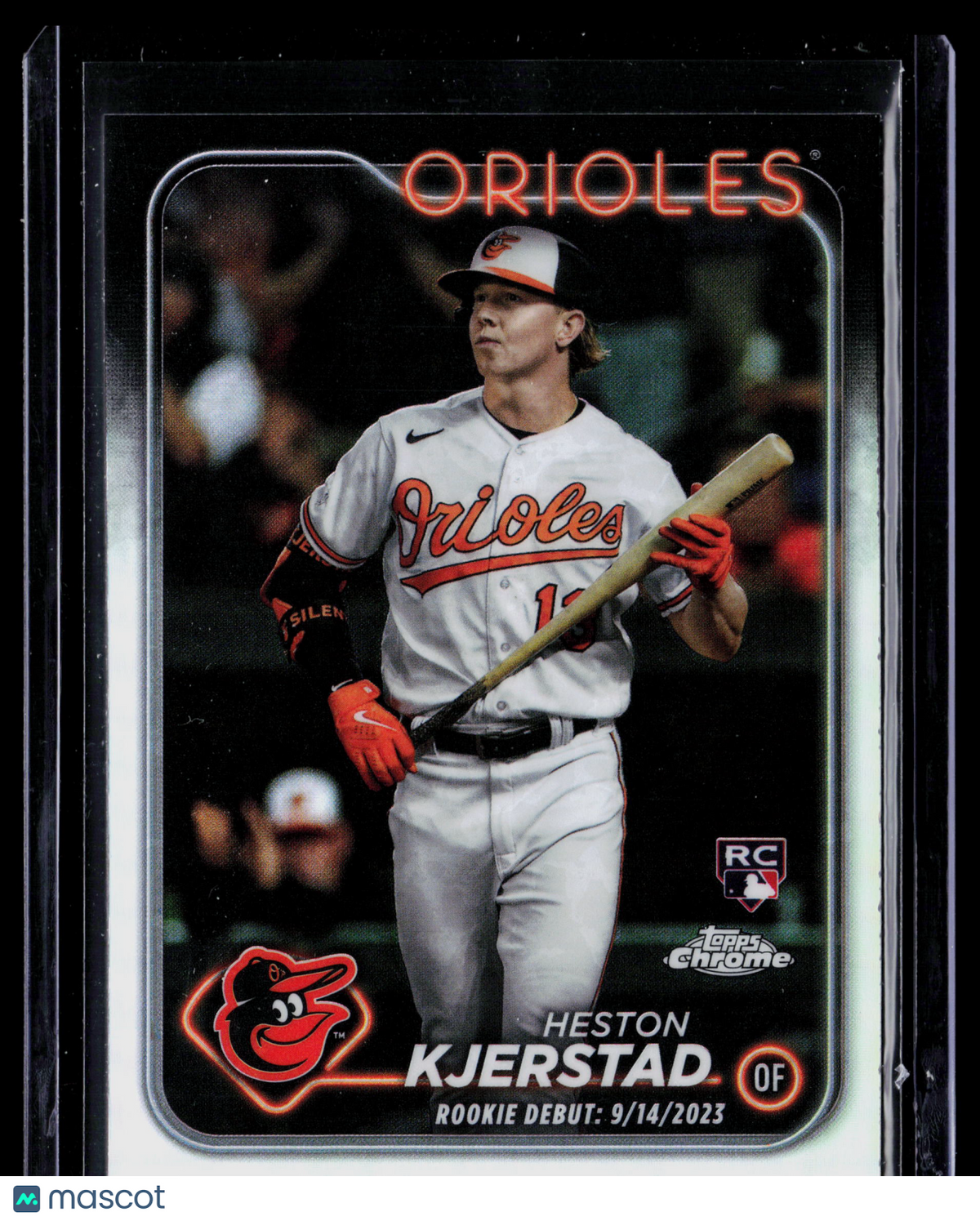2024 Topps Chrome Update Heston Kjerstad #USC120 Refractor RC
