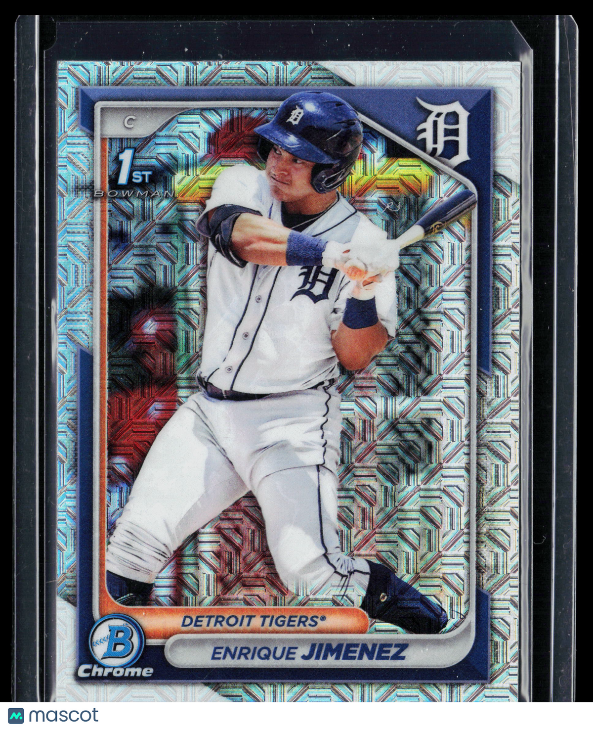 2024 Bowman Chrome Mega Box Enrique Jimenez #BCP-31 Mojo Refractor