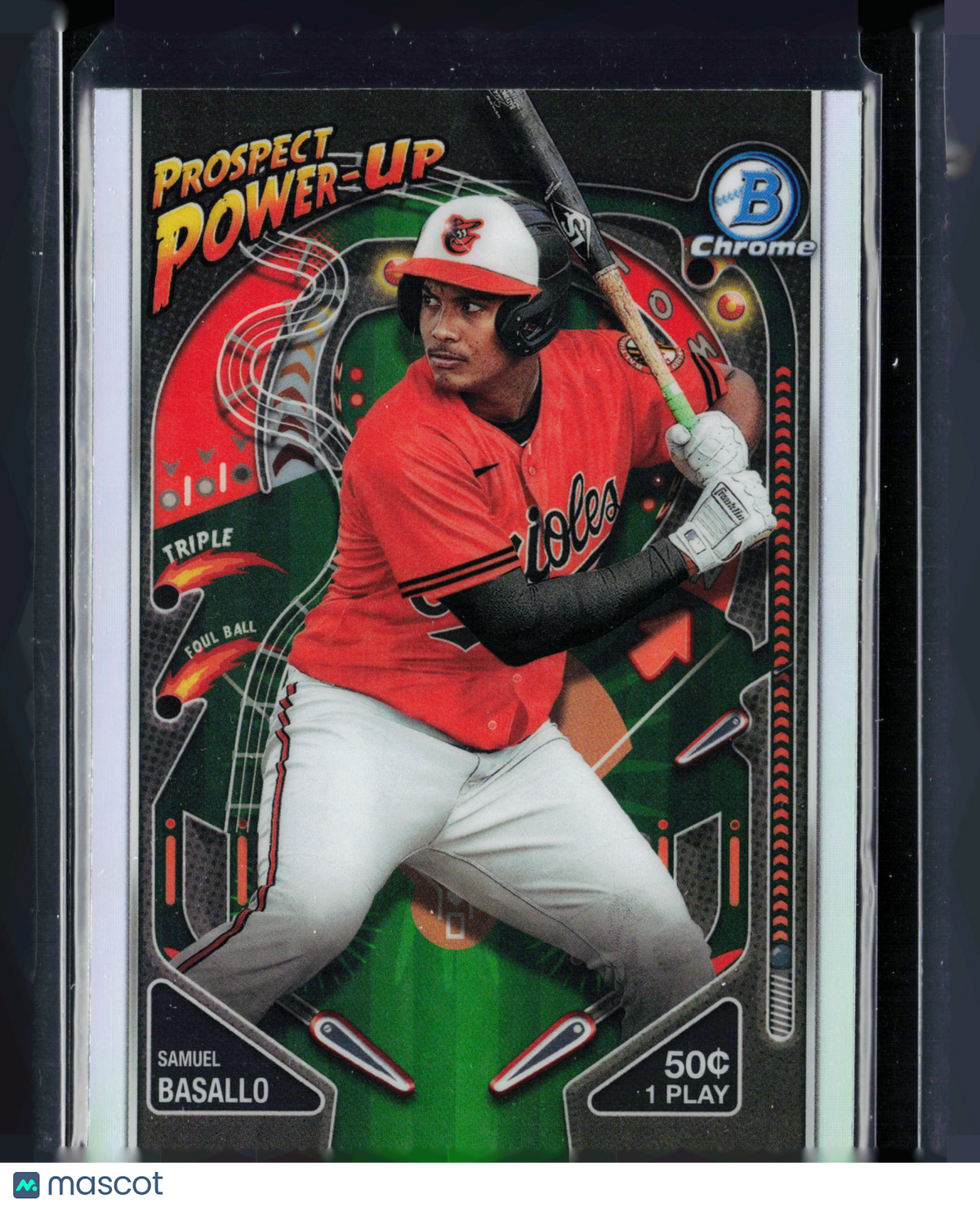 2024 Bowman Chrome Prospect Power-Up Samuel Basallo #PP-8