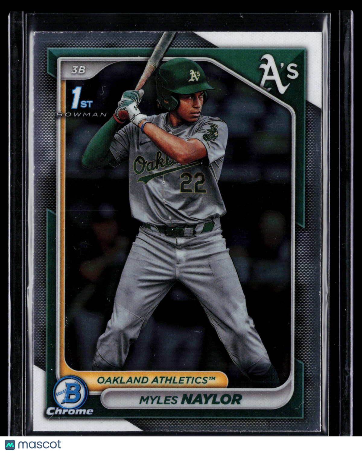 2024 Bowman Chrome Myles Naylor #BCP-136