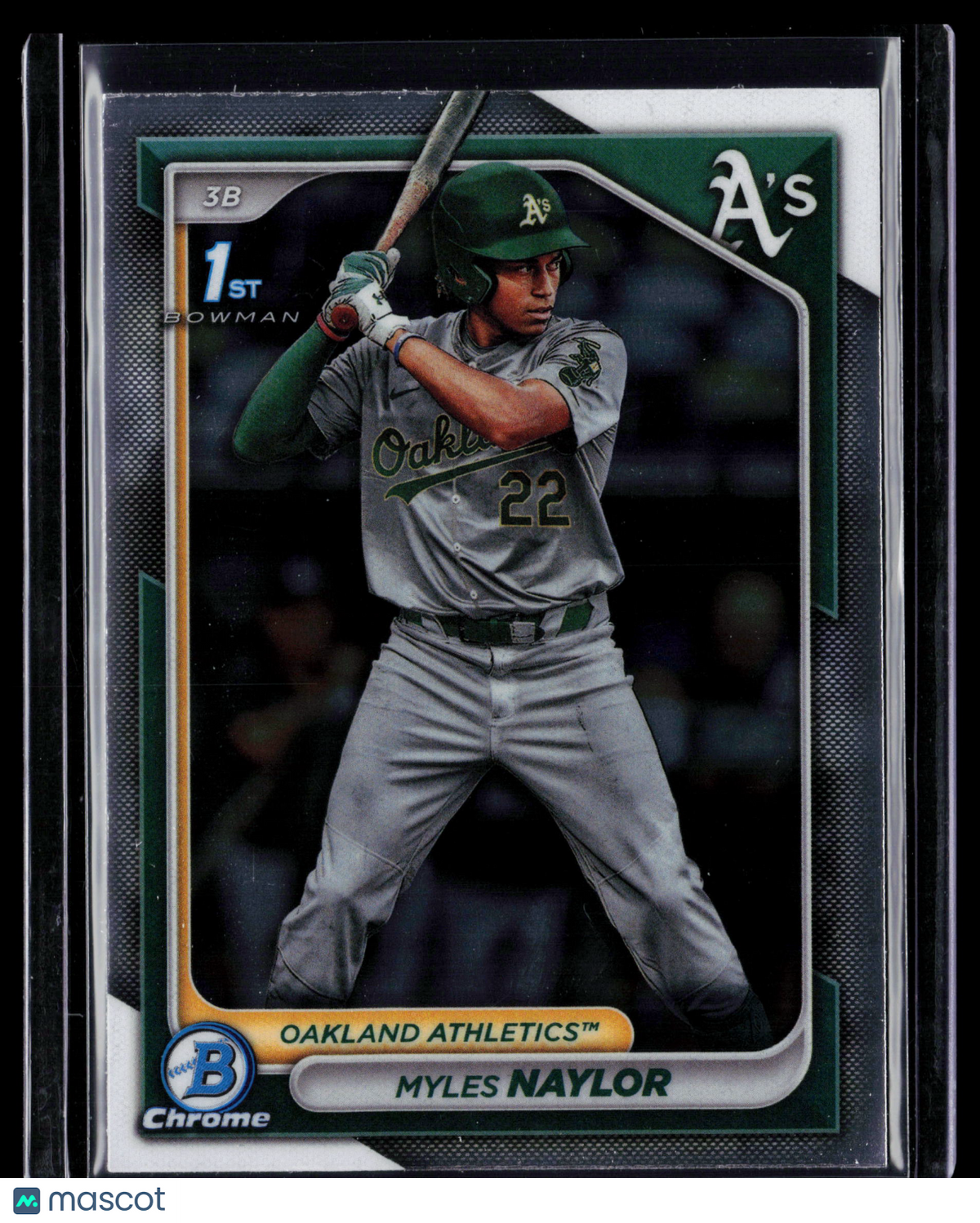 2024 Bowman Chrome Myles Naylor #BCP-136