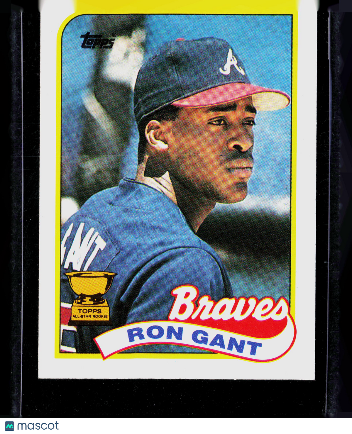 1989 Topps Ron Gant #296 Topps All-Star Rookie