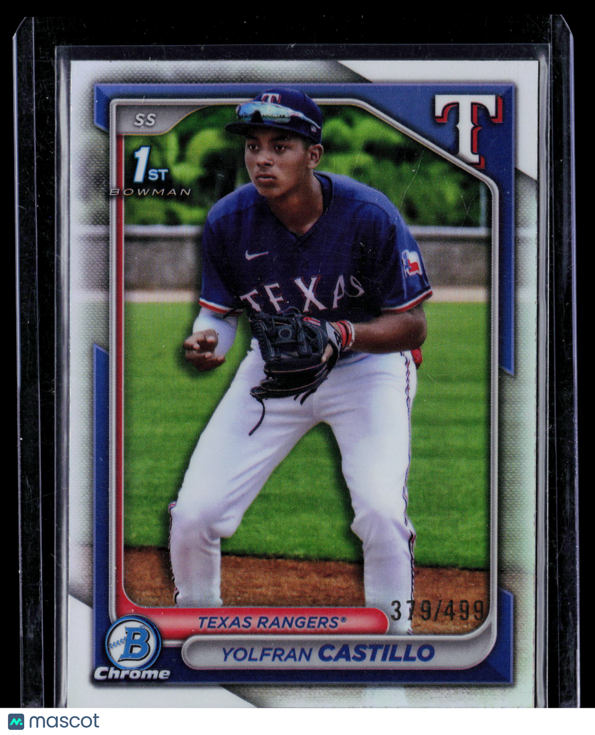 2024 Bowman Chrome Yolfran Castillo #BCP-159 Refractor 379/499
