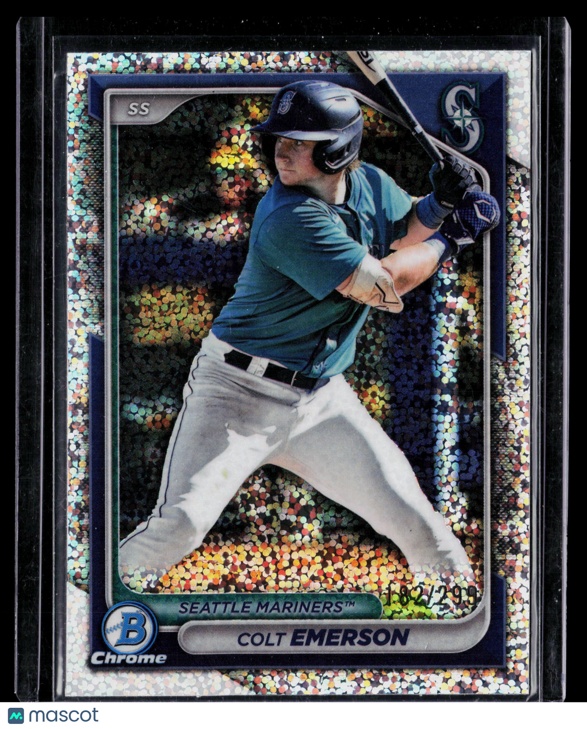 2024 Bowman Chrome Colt Emerson #BCP-230 Speckle Refractor