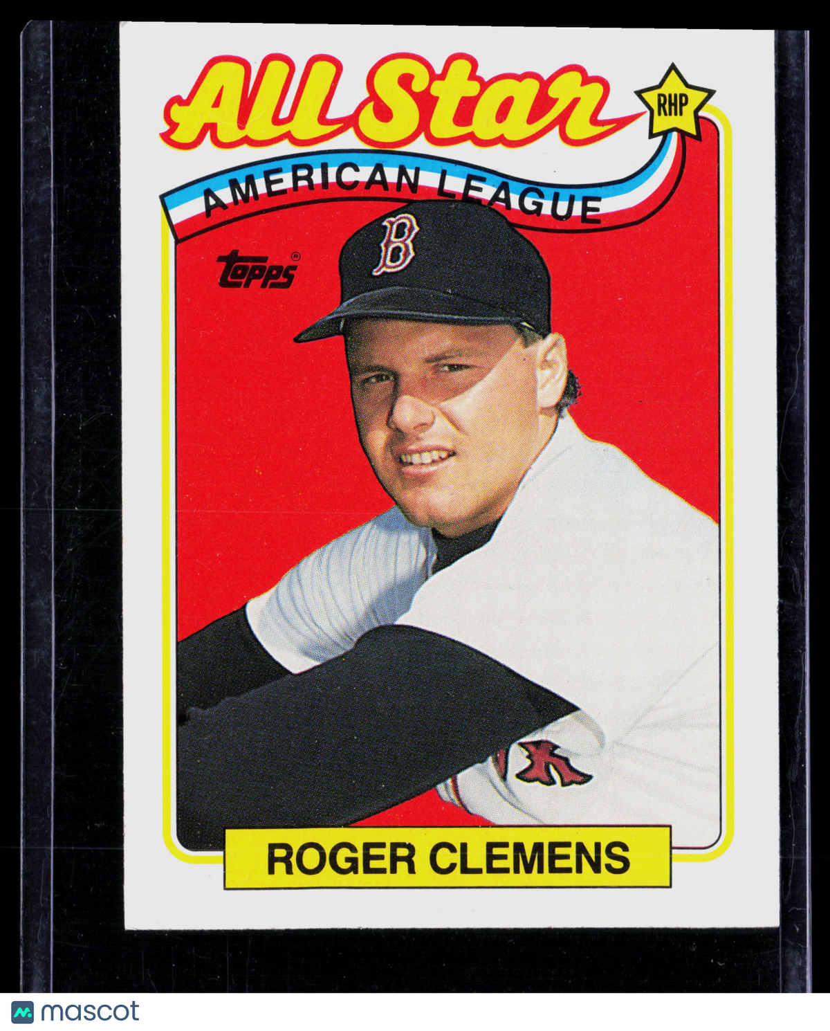 1989 Topps Roger Clemens #405