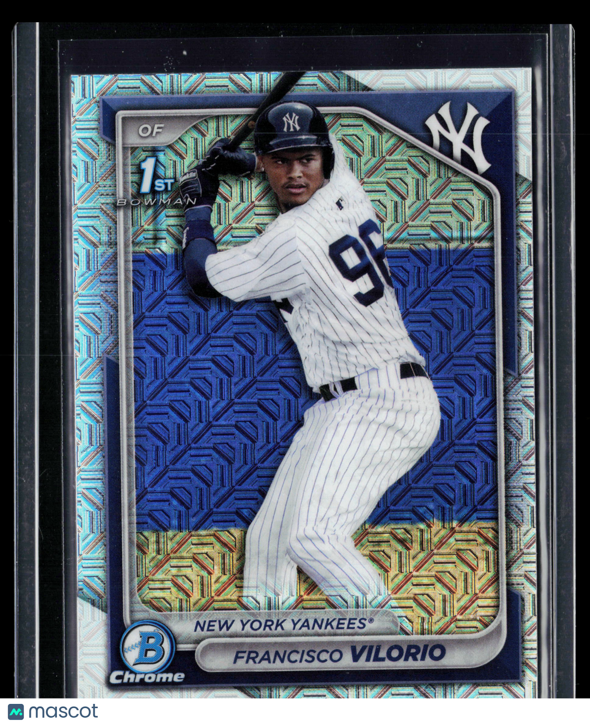 2024 Bowman Chrome Francisco Vilorio #BCP-169 Mega Box Mojo Refractor 1st Bowman