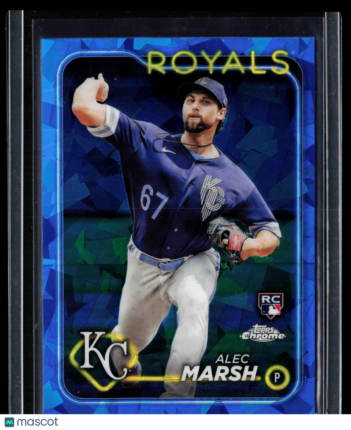 2024 Topps Chrome Sapphire Alec Marsh #163 RC