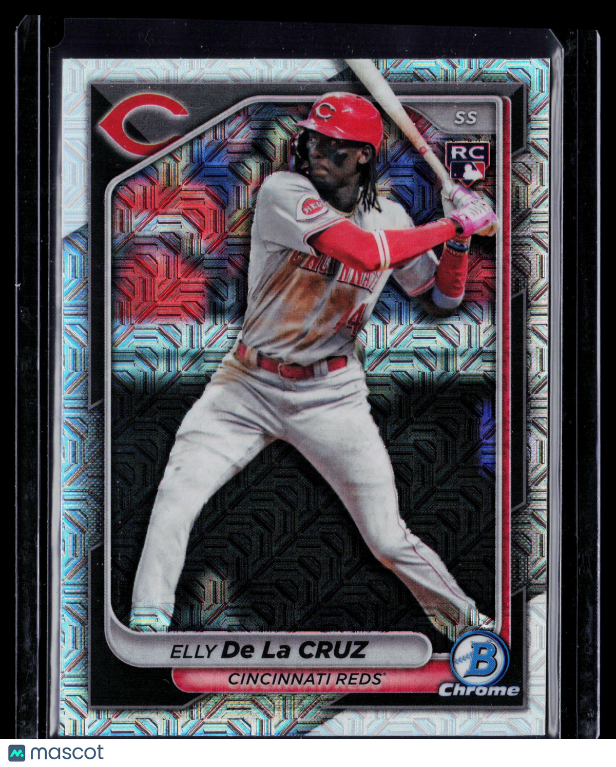 2024 Bowman Chrome Mega Box Elly De La Cruz #42 Mojo Refractor RC