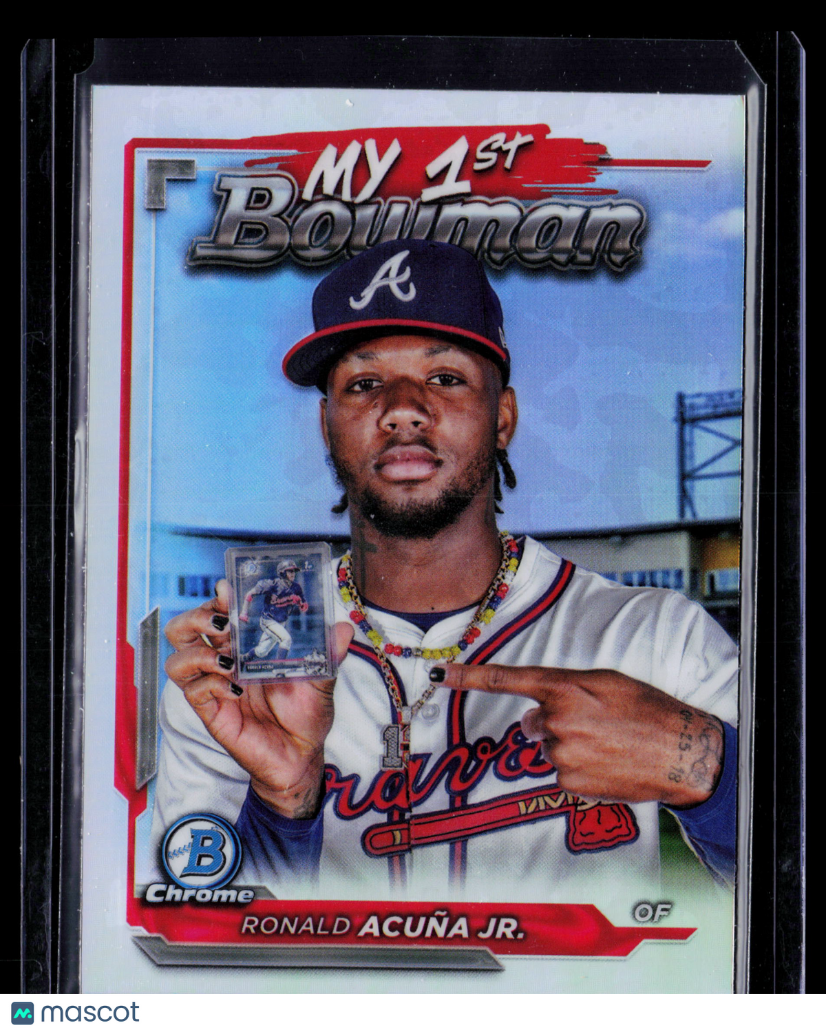 2024 Bowman Chrome My 1st Bowman Ronald Acuña Jr. #M1B-8