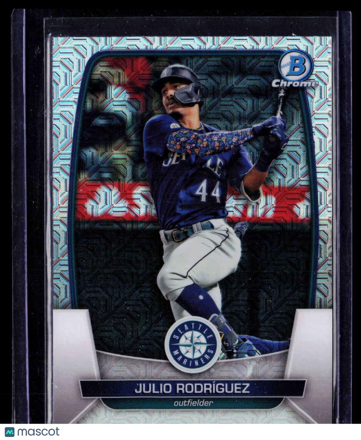 2023 Bowman Chrome Julio Rodríguez #96 Mega Box Refractor