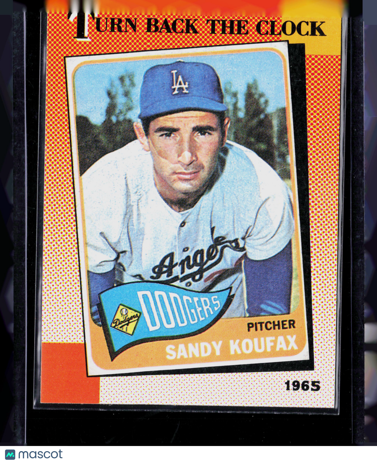 1990 Topps Sandy Koufax #665
