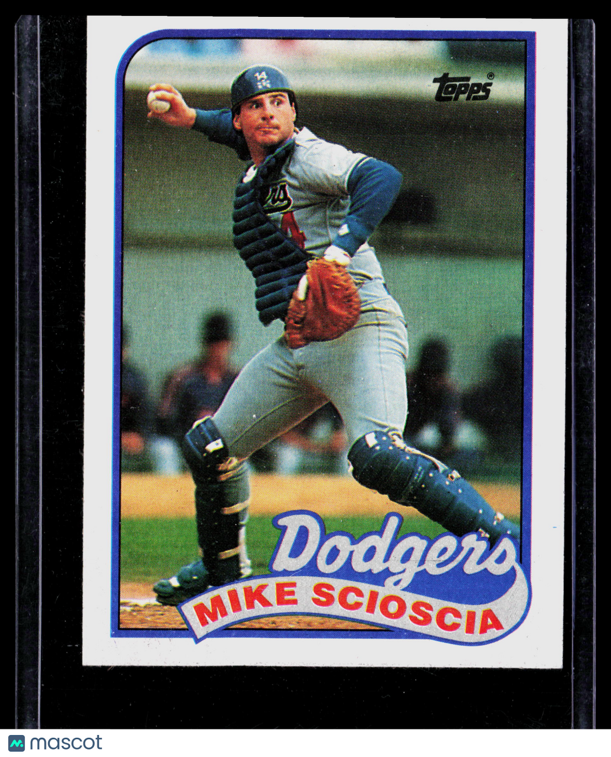 1989 Topps Mike Scioscia #755
