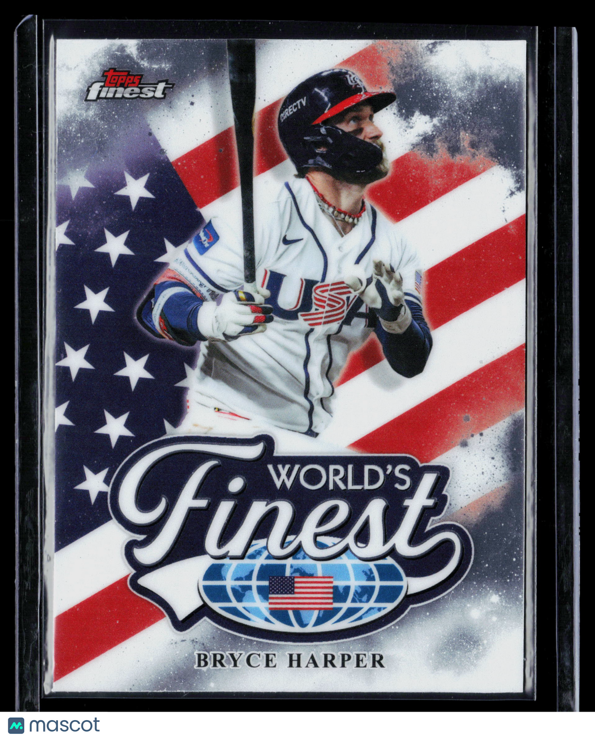 2026 Topps Finest World's Finest Bryce Harper #WF-13