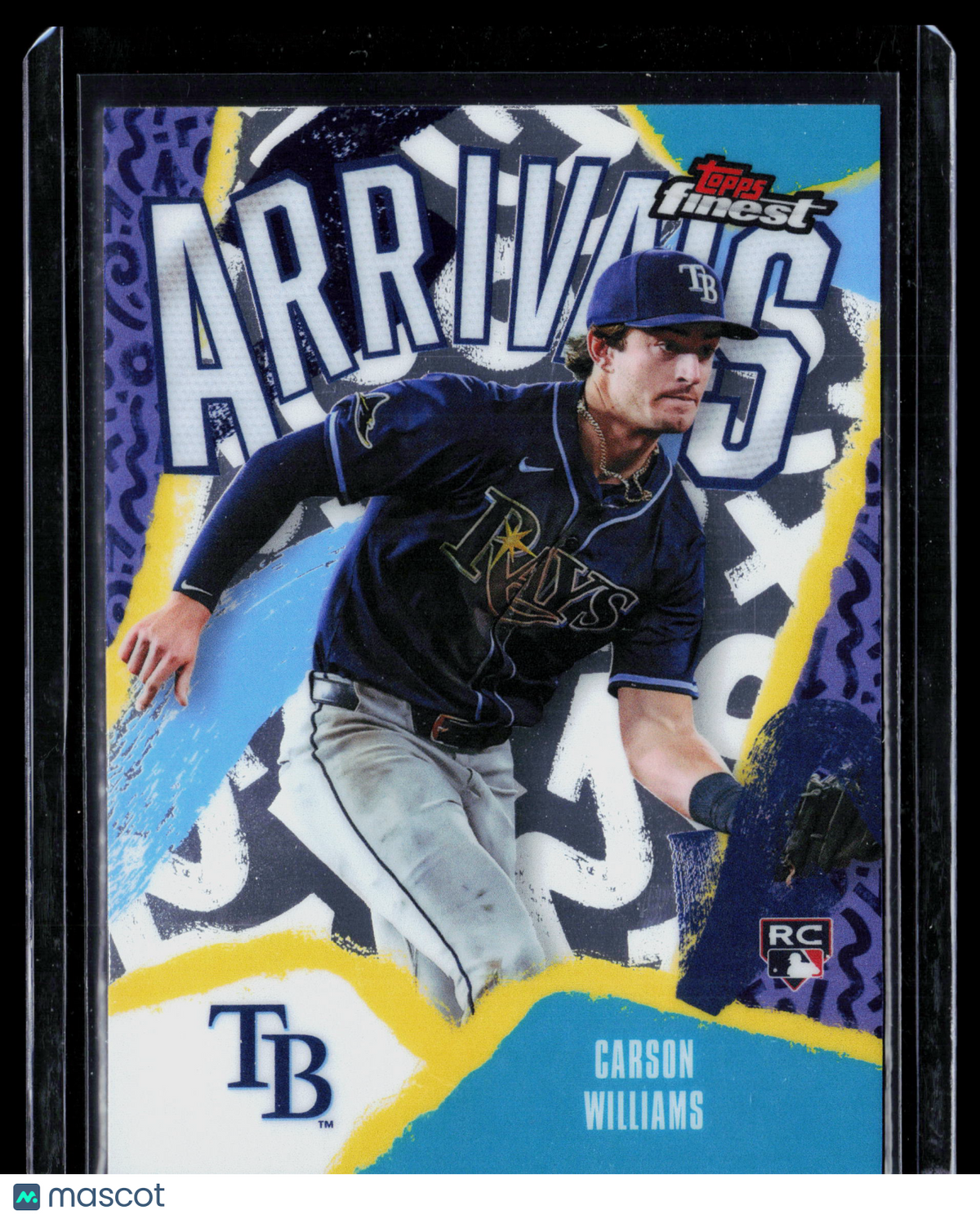 2024 Topps Finest Arrivals Carson Williams #A-11 RC