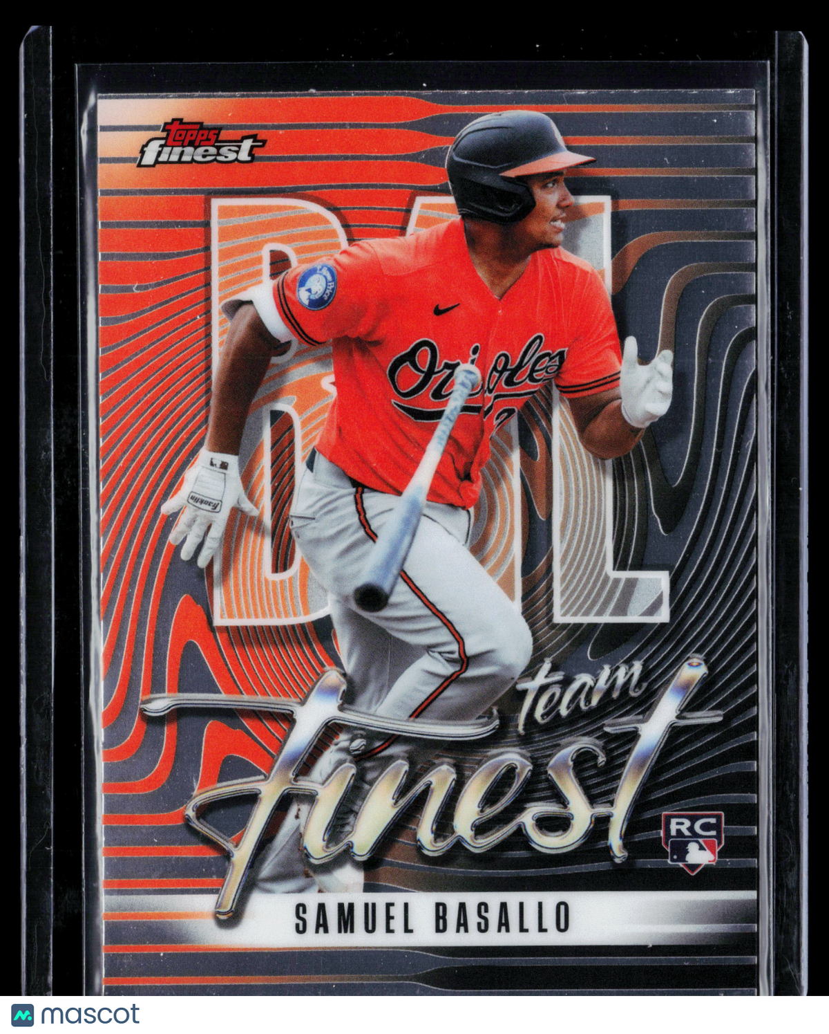 2026 Topps Finest Team Finest Samuel Basallo #TF-25 RC
