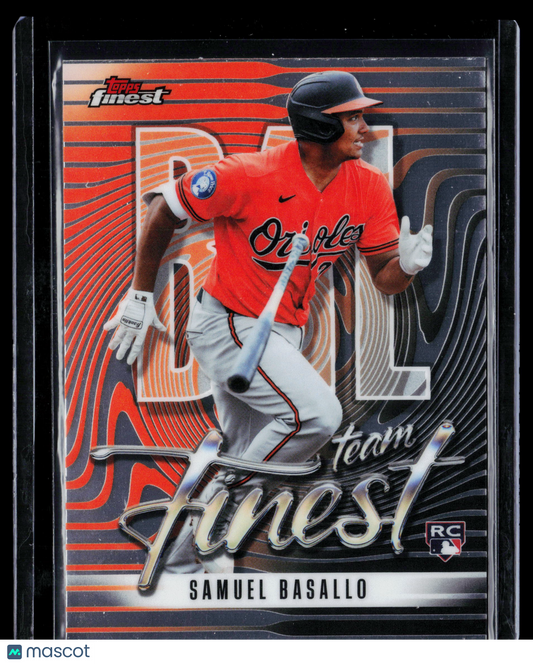 2026 Topps Finest Team Finest Samuel Basallo #TF-25 RC