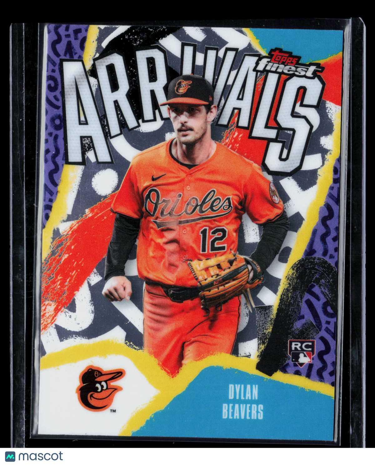 2026 Topps Finest Arrivals Dylan Beavers #A-20 RC
