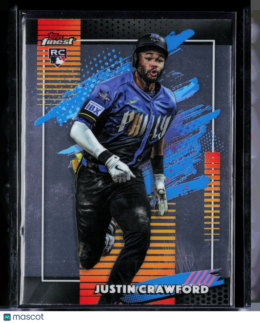 2026 Topps Finest Justin Crawford #123 RC