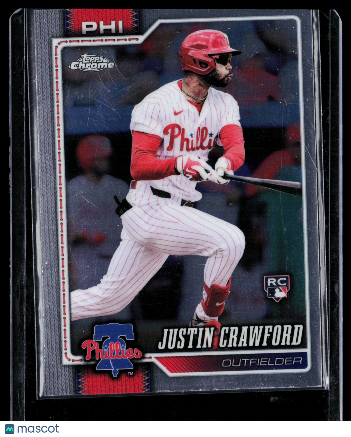 2026 Topps Chrome Justin Crawford #73 RC