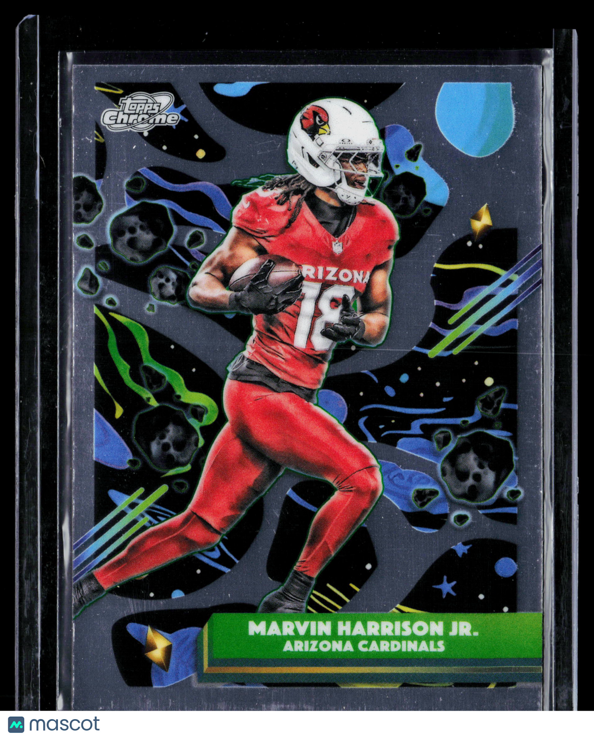 2025 Topps Chrome Cosmic Football Marvin Harrison Jr. #3