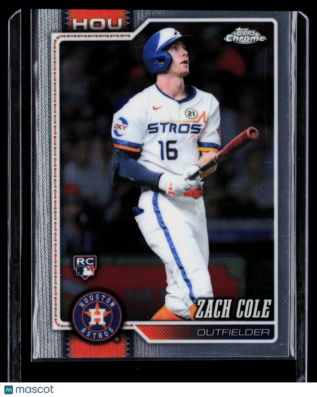 2026 Topps Chrome Zach Cole #107 RC