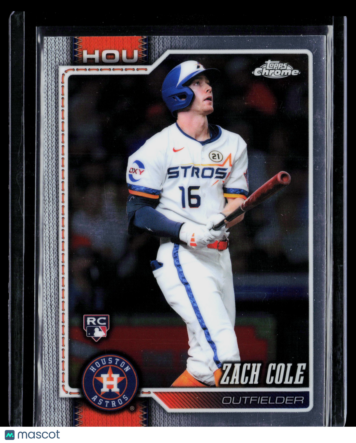 2026 Topps Chrome Zach Cole #107 RC