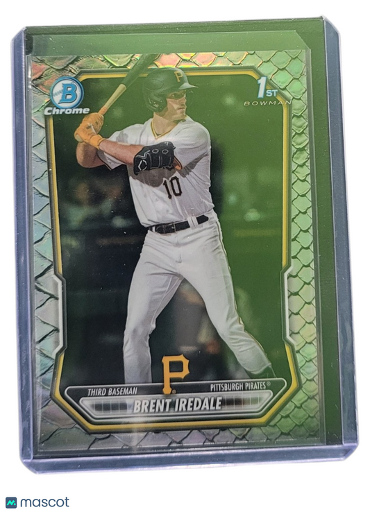 2026 Bowman Chrome Brent Iredale #BCP-31 Green Viper Refractor
