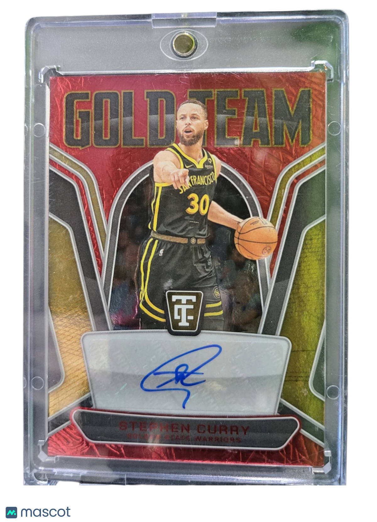 2025 Panini Totally Certified Gold Team Stephen Curry #GTS-CUR 14/25