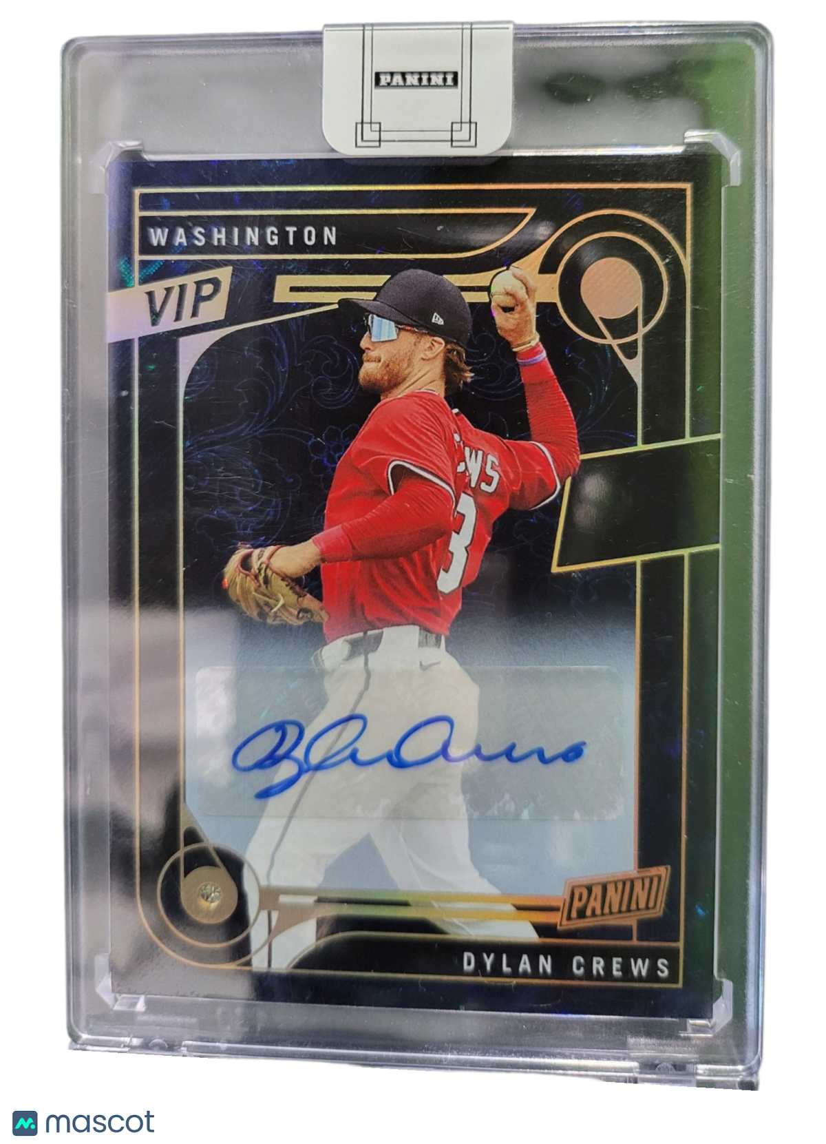 2026 Panini The National VIP Dylan Crews #DC Black 1/3 Enclosed Diamond