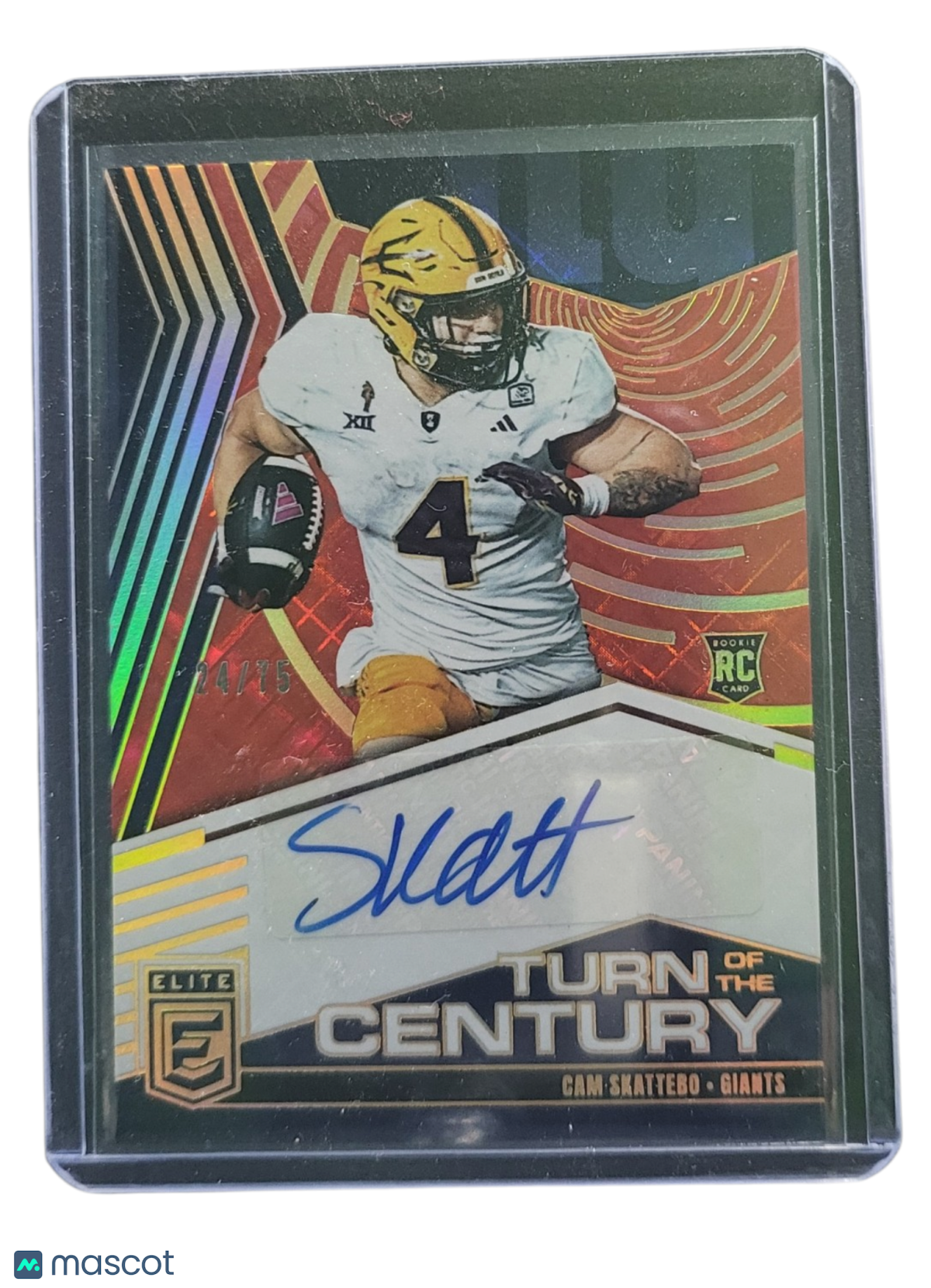 2025 Panini Donruss Elite Football Turn of the Century Cam Skattebo #TOC-CSK RC