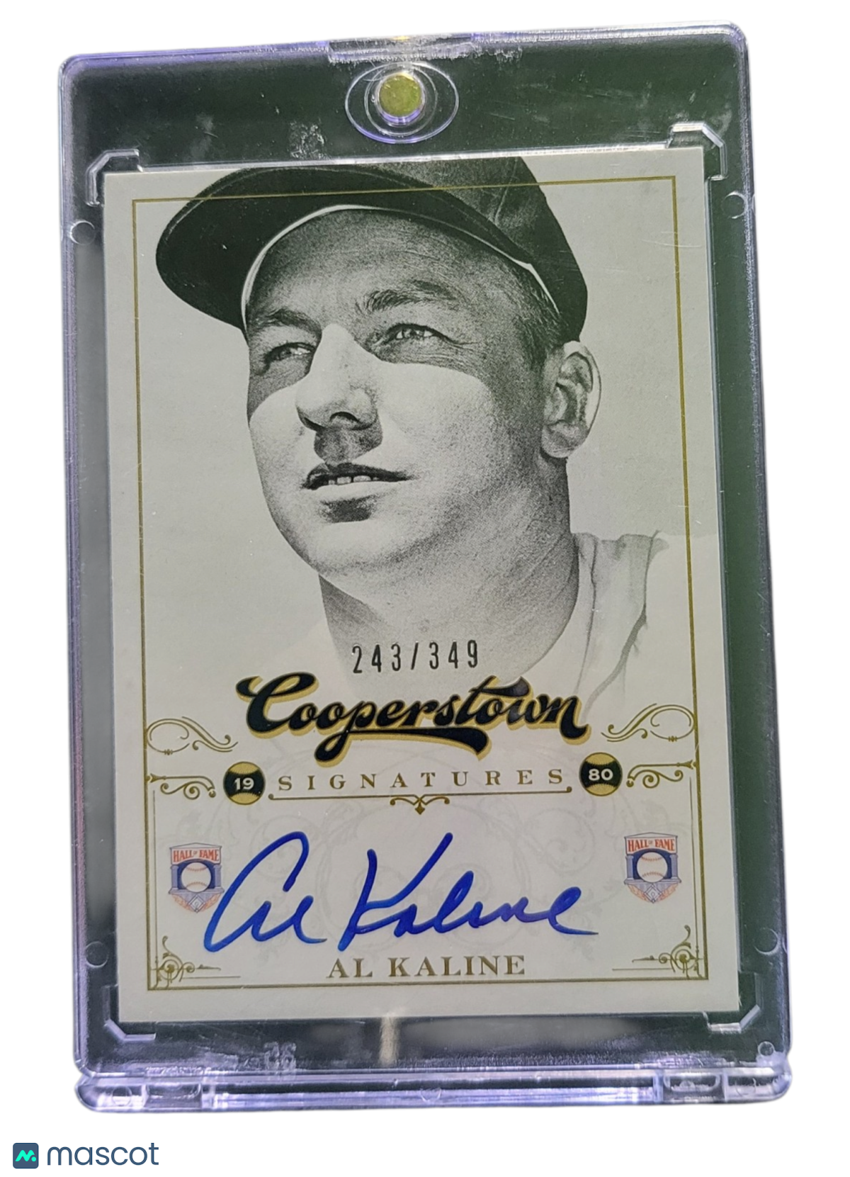 2012 Panini Cooperstown Al Kaline #HOF-AL 243/349