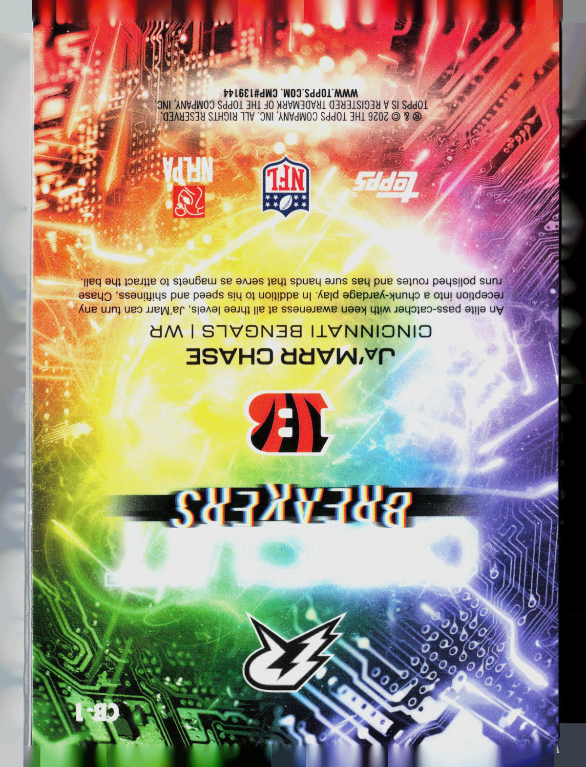 2026 Topps Circuit Breakers Ja'Marr Chase #CB-1