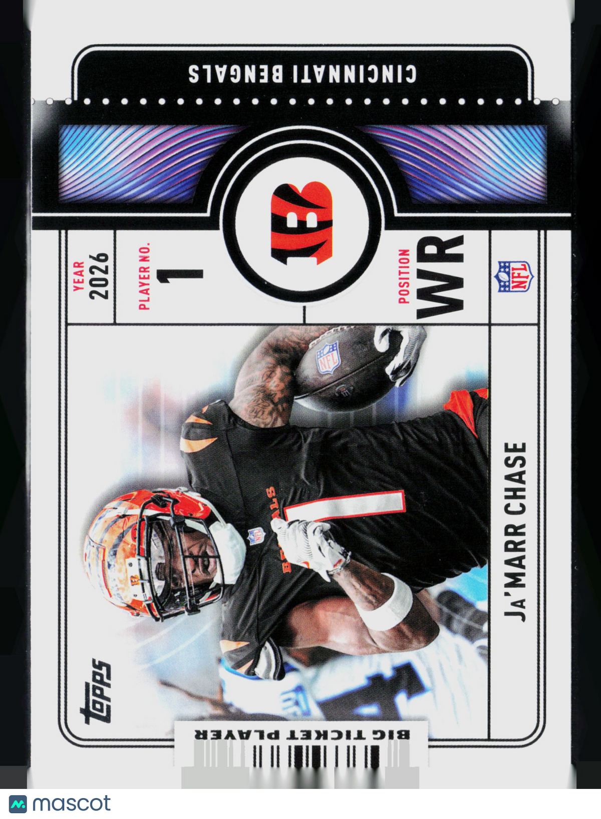 2026 Topps Big Ticket Player Ja'Marr Chase #BTP-9