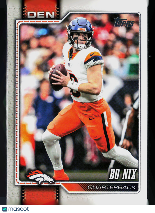 2026 Topps Bo Nix #58