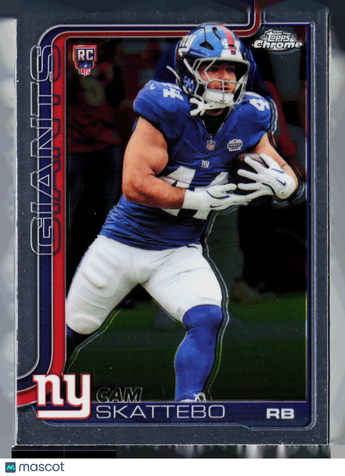 2025 Topps Chrome Cam Skattebo #331 RC