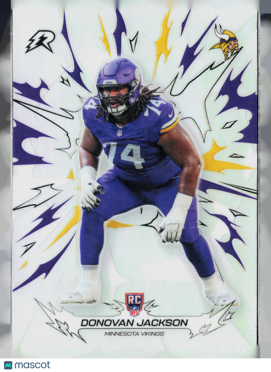 2026 Topps Donovan Jackson #158 Refractor RC