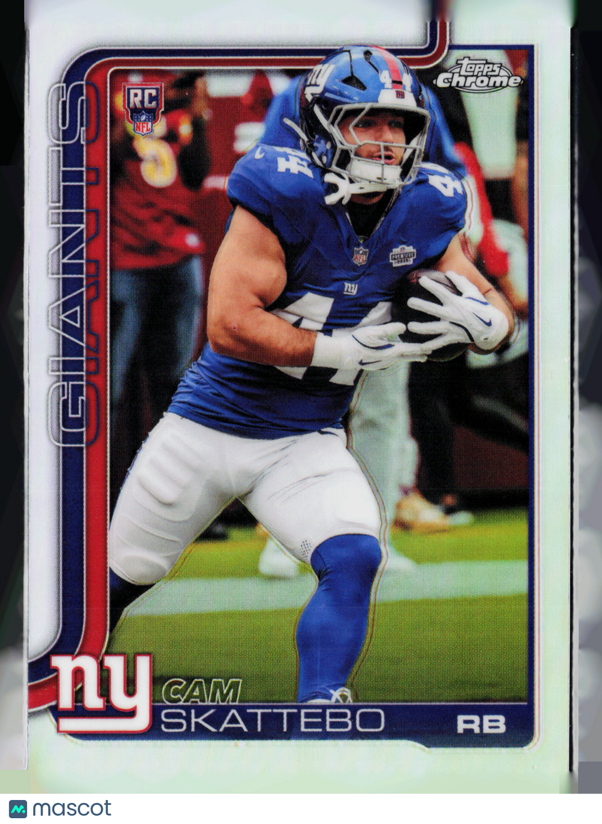 2025 Topps Chrome Cam Skattebo #331 Refractor RC